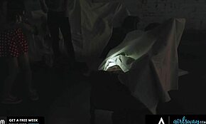 Kristen Scott Dirty Night In Abandoned Building