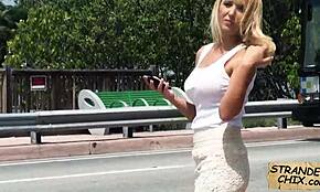 Tjek denne stramme fisse blond teenager 18+ Tucker Starr udenfor