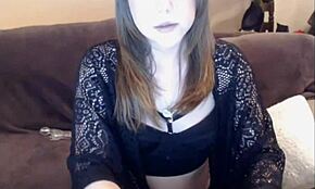 cute cam smoker chats on webcam 😊
