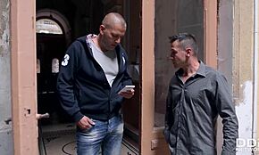 gorgeous blonde kimber delice stuffed by three big cocks