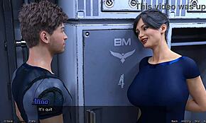 stranded in space 22 - big tits milf eager for a chat