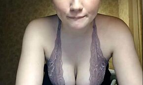 aww, this cute shy girl finally reveals her big natural tits