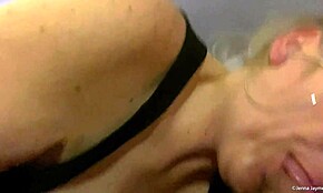 Cum dumpster Jenna Jaymes deepthroats neighbor’s big dick for creampie