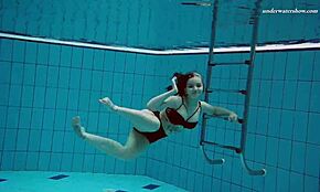 Dashka's Stunning Beauty at Swimming Pool