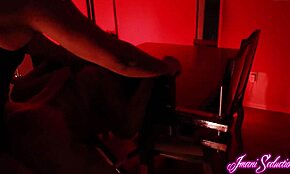 imani seduces in halloween sex tape with pillory