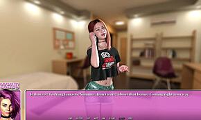 summer in the city 06 - petite 18+ red head eating ramen