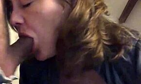 French Amateur in Black Leather Pants Fucked Doggystyle POV