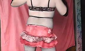 Cute Big Ass Codslayer Ladyboy Rides Hard in Homemade Transgender Action