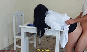 Wow, Doutora Jennyfer fixes erection issues during exam with skill