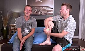 I can’t get enough of Benjamin and Jason flipping bareback with rough action