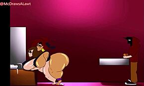 Mcdraws Presents Horny Lesbian Amateurs With Cock And Cum In Futanari Hentai Close-Up