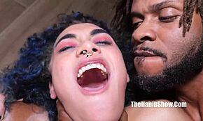 Curly Rican Latina shakes phat ass on Jay Bangher’s BBC