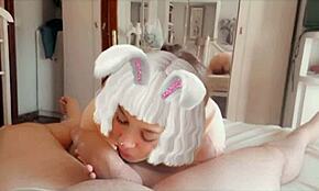 i was suckin my latina friend's cock and fingerin her ass in our homemade vid, but the filter snap messed up