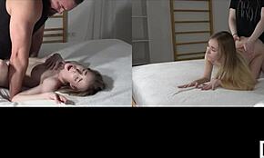 college slut fucked rough by her roommates