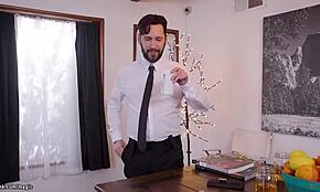 Hey, stepdad, why are you anal fucking me and wife together?