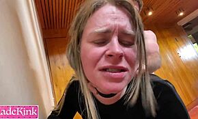 Verdrehter Priester erpresst und zwingt verheiratete Frau zu hartem POV-Sex