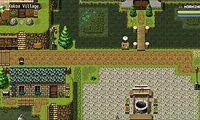 she asks did you fall in water without panties in hentai game