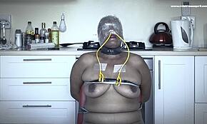 man, dominatrix april got slave rose bound in tubes