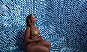 Hey, my best friend’s son joined me in a public sauna for some steamy interracial action with Carla Morelli and Pipeboy1