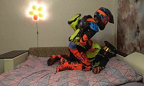 gay motocross plays part 1 with bikers racing on tracks