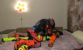 gay motocross plays part 1 with bikers racing on tracks