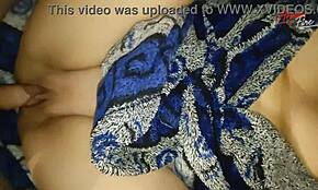 Stepmom in a Bathrobe Surprises with Bedroom Creampie Scene