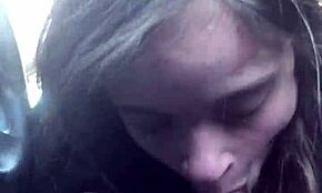 Lesbian Best Friend Surprises with Road Head in Wild Moment