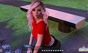 eve gets caught masturbating in the shower