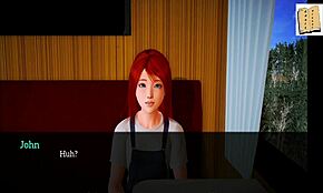 In my new family, anime characters engage in wild sex scenes