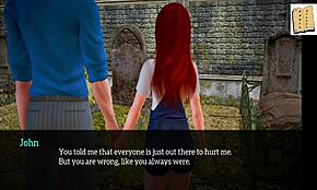 In my new family, anime characters engage in wild sex scenes