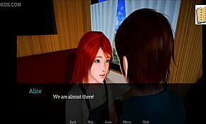 In my new family, anime characters engage in wild sex scenes