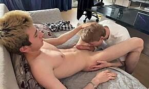 Wow! Fucked My Stepbrother in Mouth and Came Hard