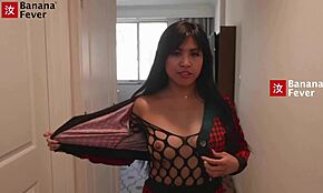 Rich Beijing guy bangs his new Filipino girlfriend Ember Snow in hotel