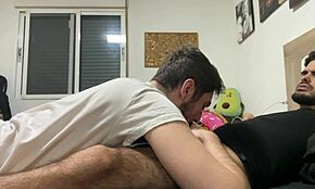 I Invite My Straight Friend to Suck Me Off and Finish on His Face