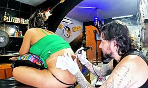 Brazilian Woman Heads to Tattoo Studio for a Unique Design Like Singer Anita’s