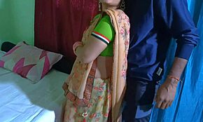 Noughty Babi's Desi Romance Turns Into Passionate Foreplay And Intense Fucking By Brother-In-Law On Bed