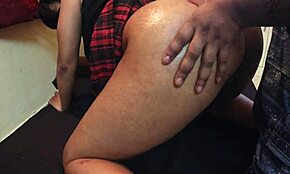 Big Booty Malay Girl Bent Over By Stepuncle In Wet Ass Scene