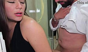 Colombian Hires Couple but Fucks Girl Behind Husband’s Back