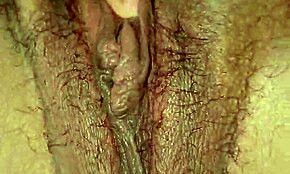 BBW latina poses hairy body in personal view