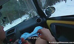 Snowboarder Chick Rosemary Moyer Deepthroats Cock, Receives Cumshot On Shaved Pussy, And Blows Big Tits European Teen