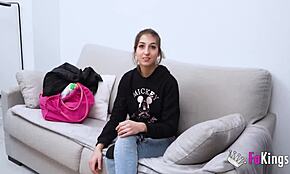 Old Man Drills 18-Year-Old Vanesa Merino's Virgin Pussy for Fakings