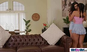 teen 18+ babysitters face strapon punishment