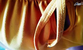 Perverted masseur bends over latina milf in his office!