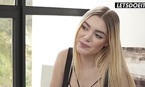 Paola's tight butthole stretched to the limit by massive cock