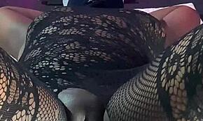 yo, check this ebony squirter going wild with sex machine... multiple orgasms! 🔥