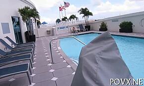 dixie belle gets rough fucking and blowjob in pov