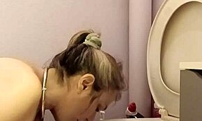 European Whore Bound and Humiliated with Toys and Slaps