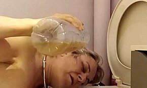 European Whore Bound and Humiliated with Toys and Slaps