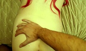 He fucked me in a pink-haired pussy and i fucked him with my ass ass creampie