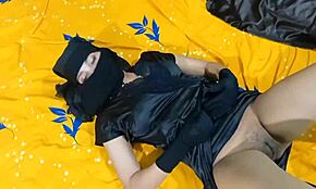 Hot Muslim Girlfriend Bent Over For Hard Doggystyle With College Best Friend